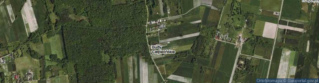 Zdjęcie satelitarne Budy Ciepielińskie ul.
